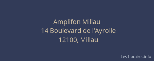 Amplifon Millau