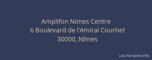 Amplifon Nimes Centre