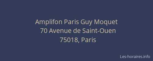 Amplifon Paris Guy Moquet
