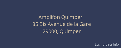 Amplifon Quimper