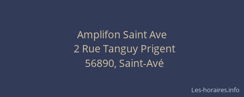 Amplifon Saint Ave