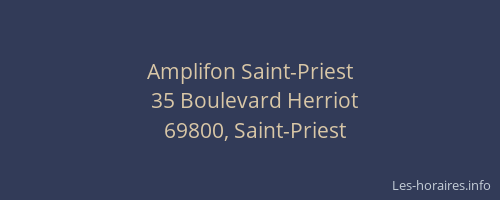 Amplifon Saint-Priest