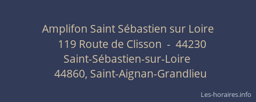 Amplifon Saint Sébastien sur Loire