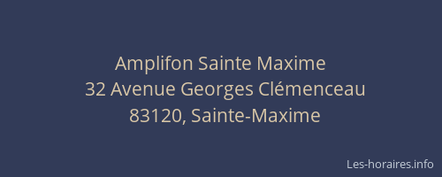Amplifon Sainte Maxime