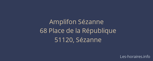 Amplifon Sézanne