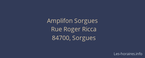 Amplifon Sorgues
