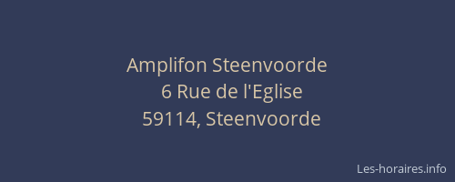 Amplifon Steenvoorde