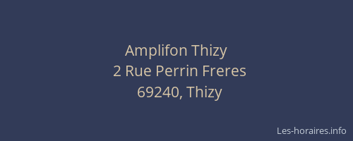 Amplifon Thizy