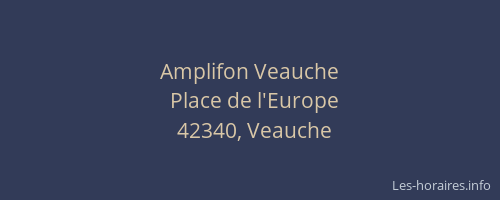 Amplifon Veauche