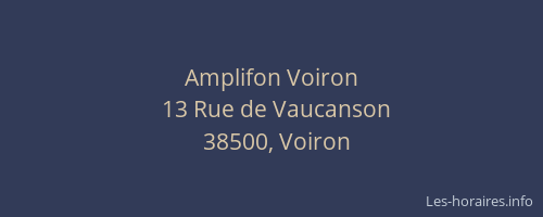 Amplifon Voiron