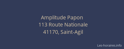 Amplitude Papon