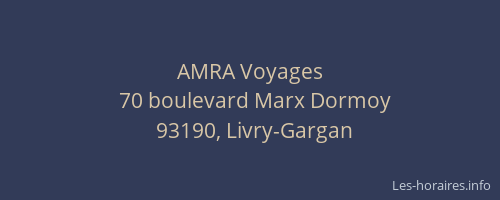 AMRA Voyages