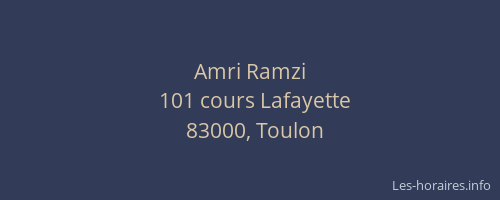 Amri Ramzi