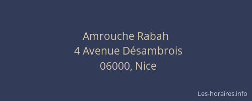 Amrouche Rabah