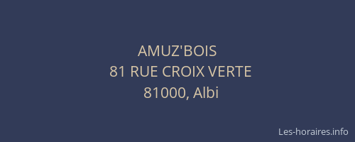 AMUZ'BOIS