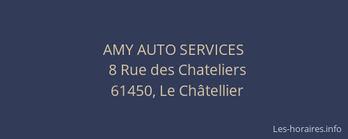 AMY AUTO SERVICES
