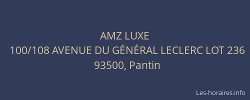 AMZ LUXE