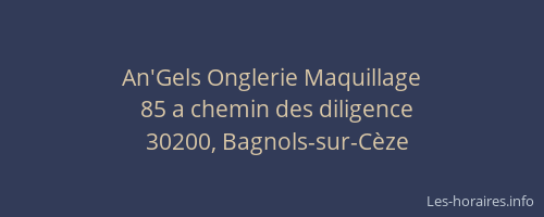 An'Gels Onglerie Maquillage