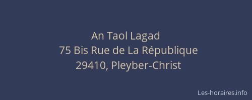 An Taol Lagad