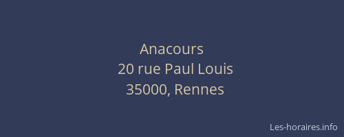 Anacours