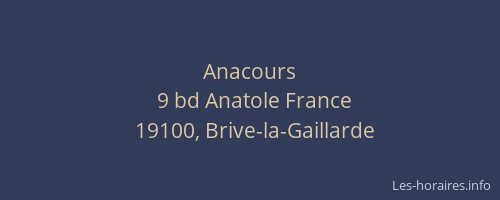 Anacours