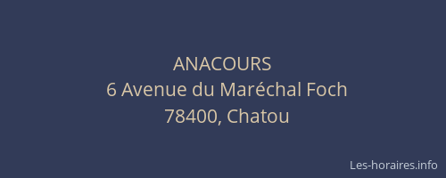 ANACOURS