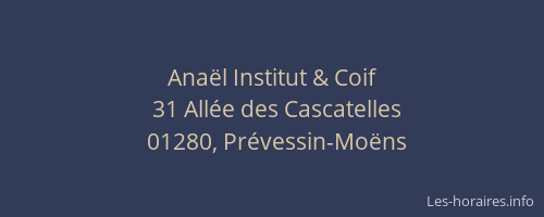 Anaël Institut & Coif