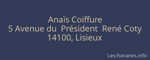 Anaïs Coiffure
