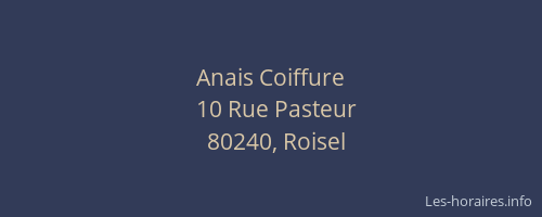 Anais Coiffure
