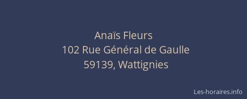 Anaïs Fleurs