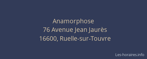 Anamorphose
