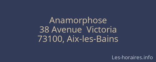 Anamorphose