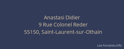 Anastasi Didier