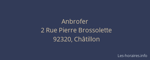 Anbrofer