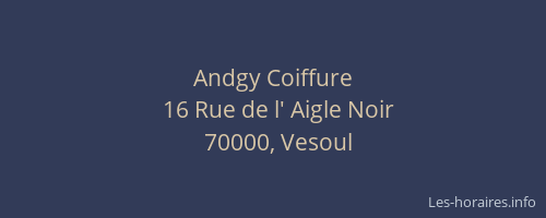 Andgy Coiffure