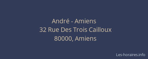 André - Amiens