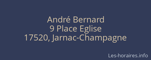 André Bernard