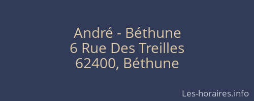 André - Béthune