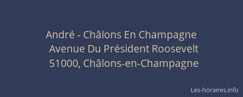 André - Châlons En Champagne