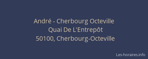 André - Cherbourg Octeville
