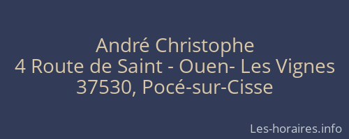 André Christophe