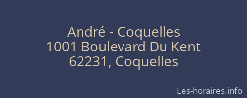 André - Coquelles