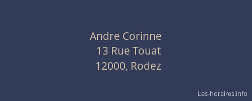 Andre Corinne
