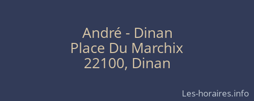 André - Dinan