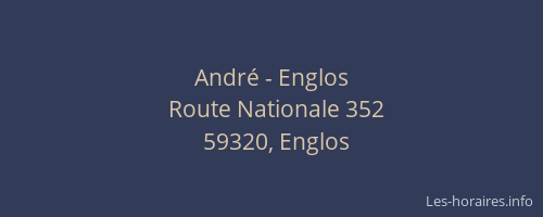 André - Englos