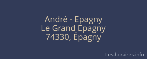 André - Epagny