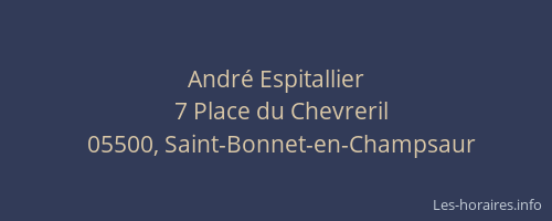 André Espitallier