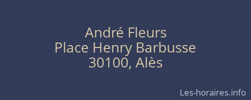 André Fleurs