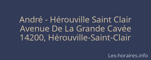 André - Hérouville Saint Clair