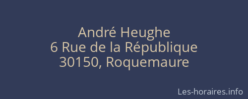 André Heughe